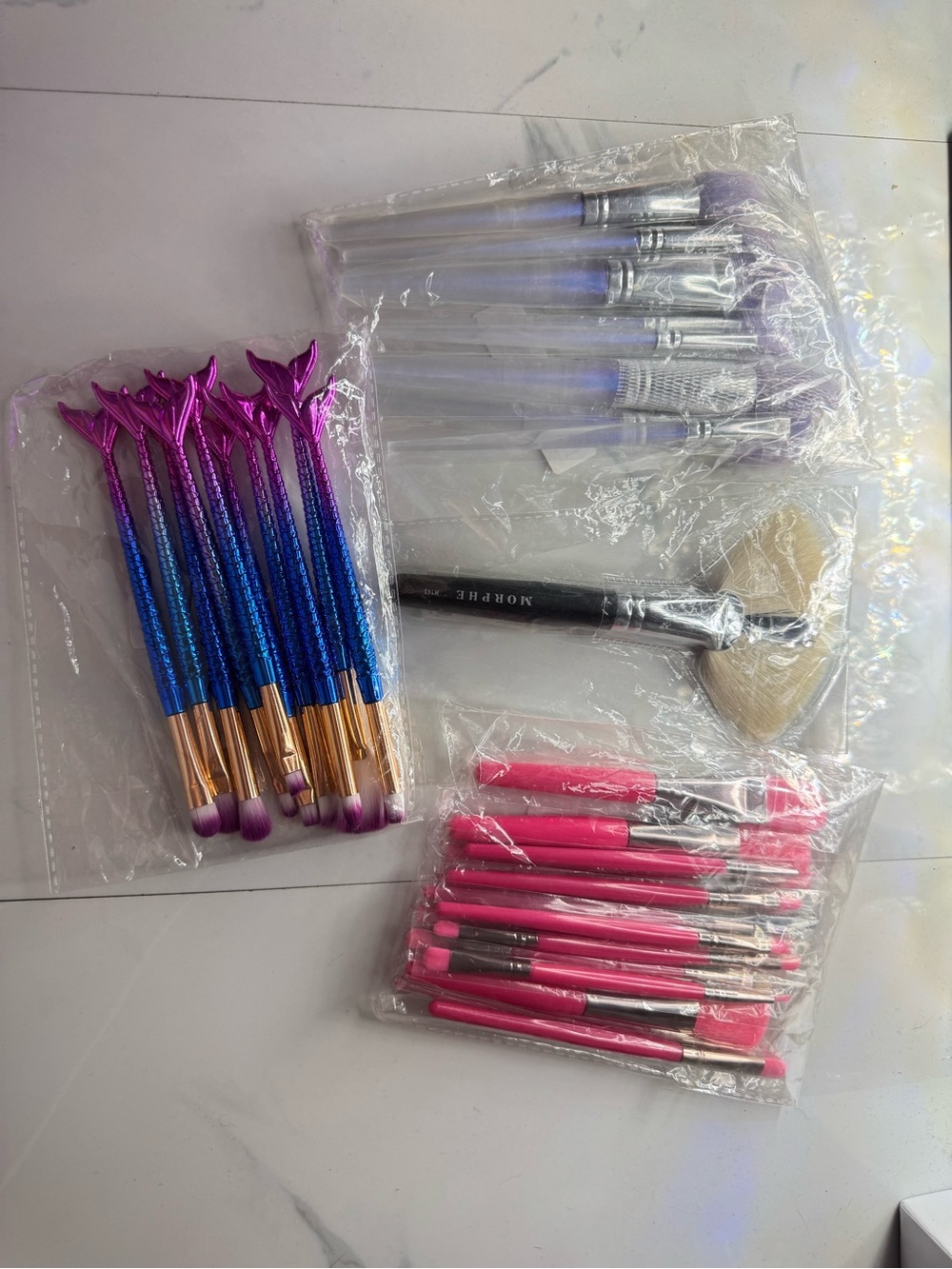 Makeup brushes
